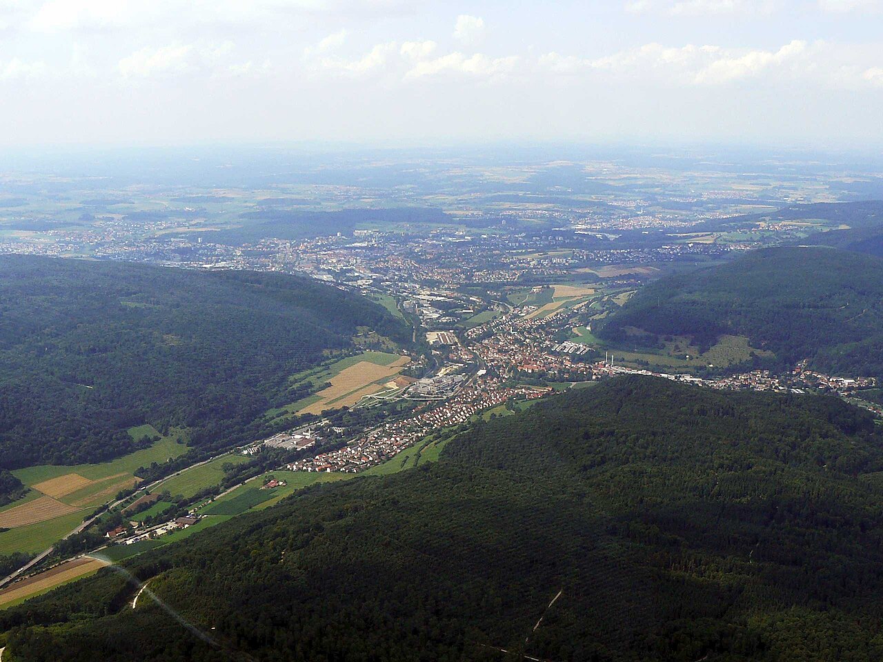 Stadtansicht von Aalen