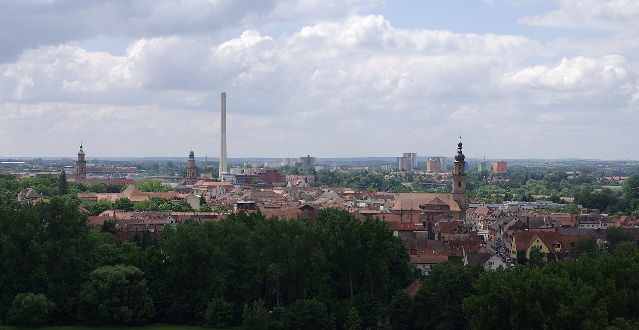 Stadtansicht von Erlangen