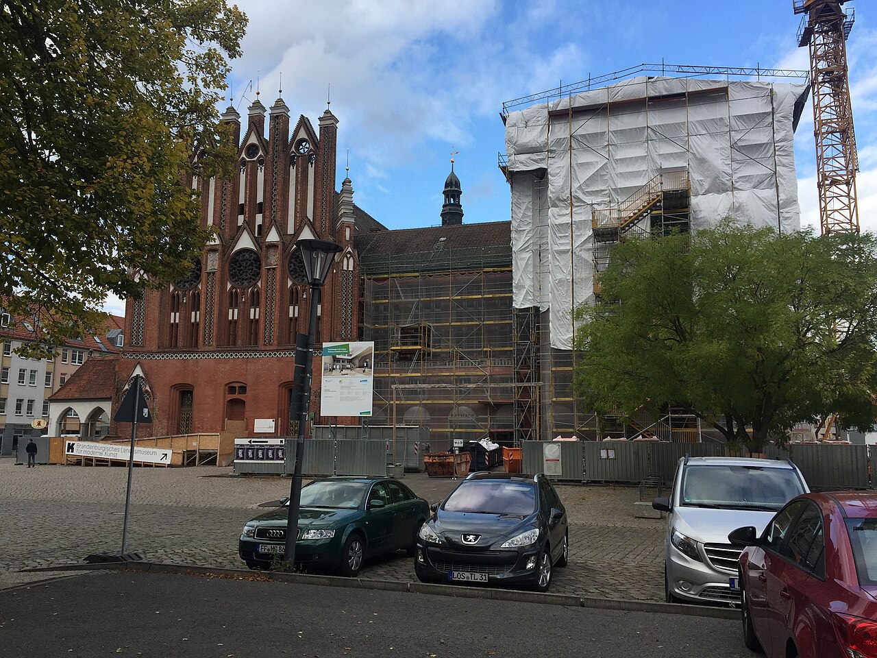 Stadtansicht von Frankfurt (Oder)