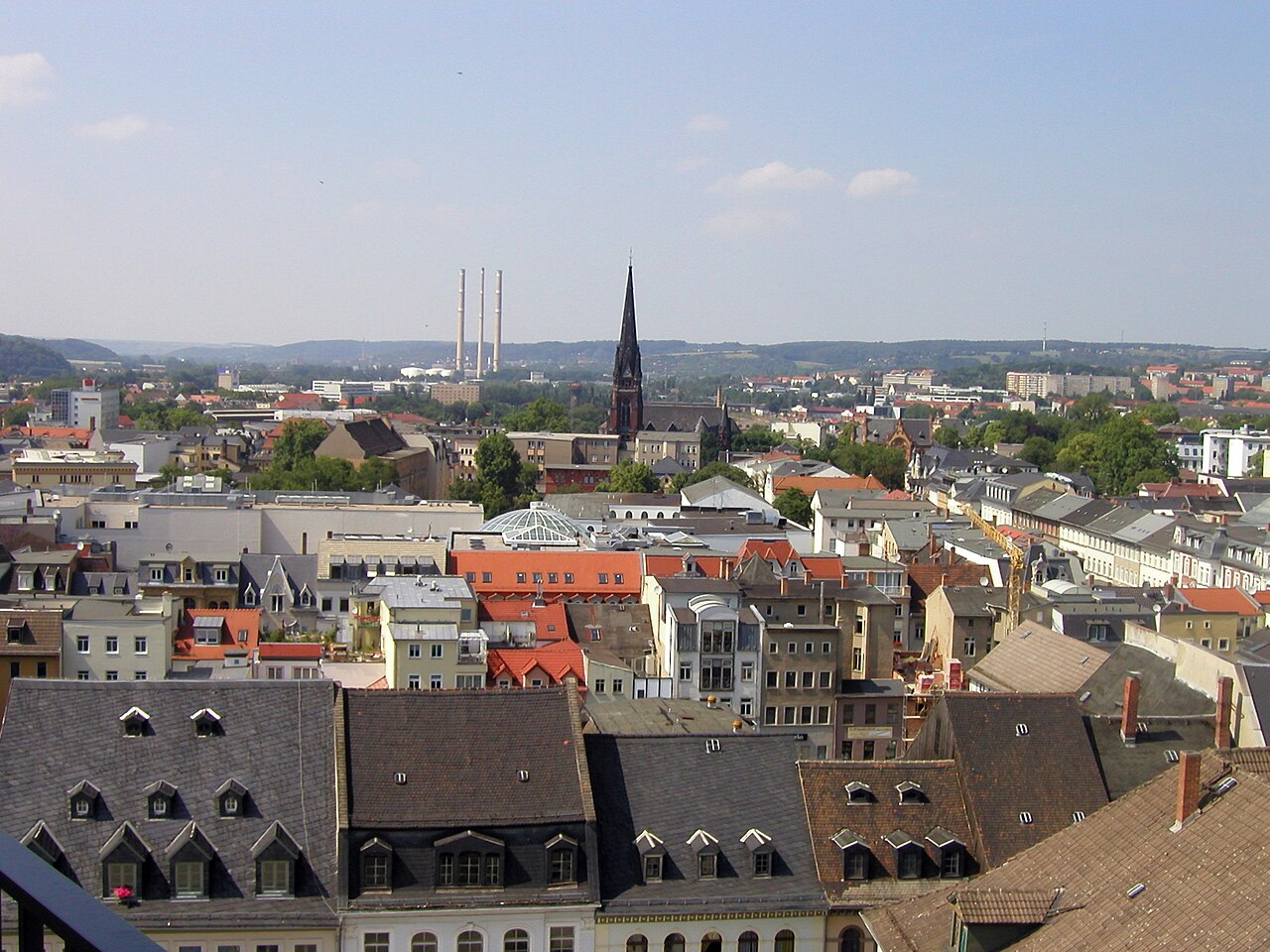 Stadtansicht von Gera