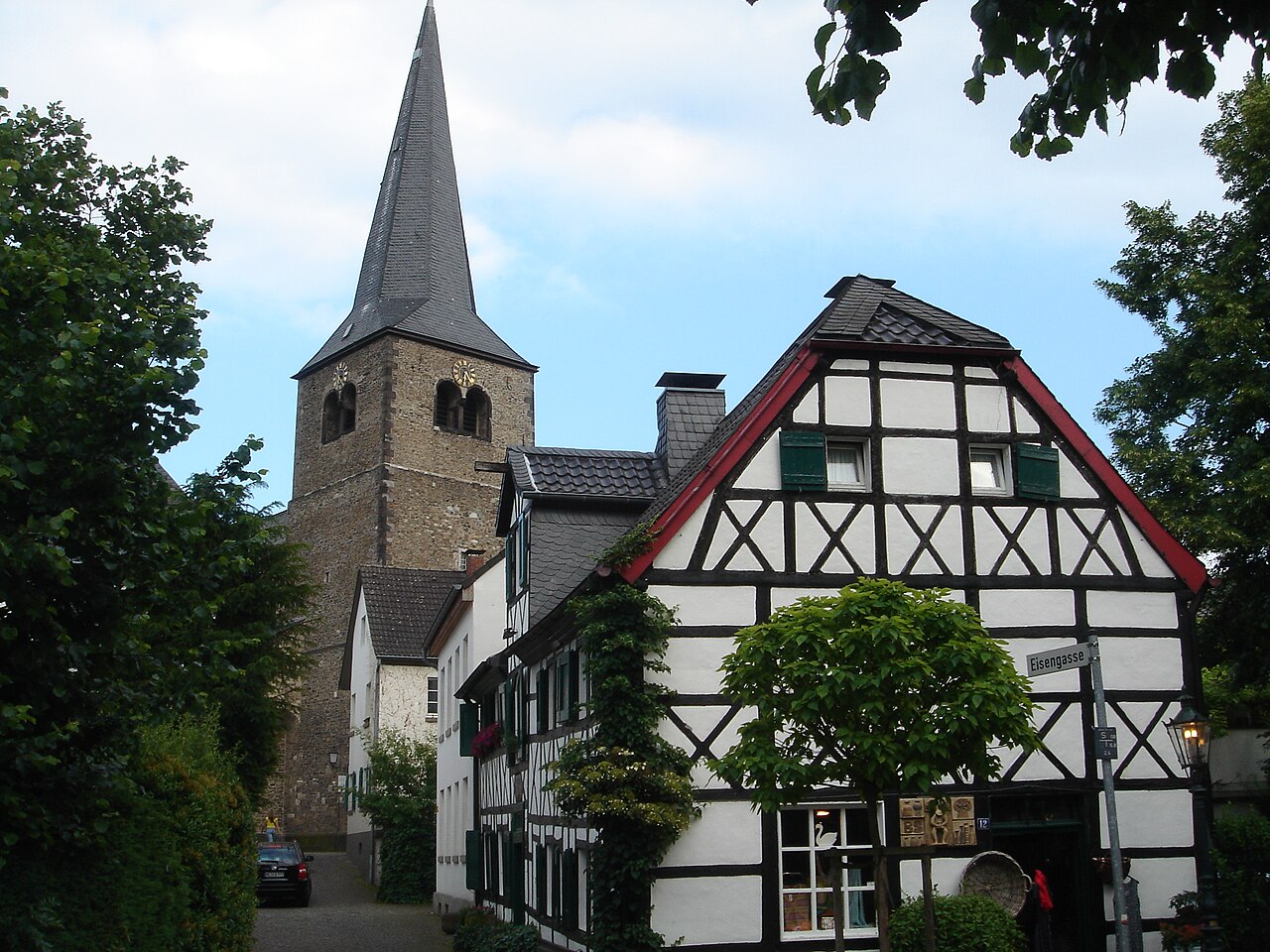 Stadtansicht von Hilden