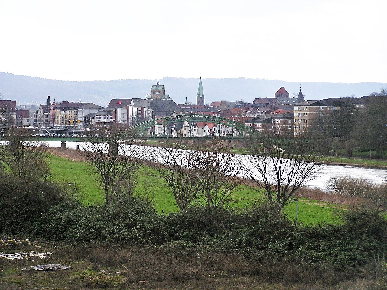 Stadtansicht von Minden