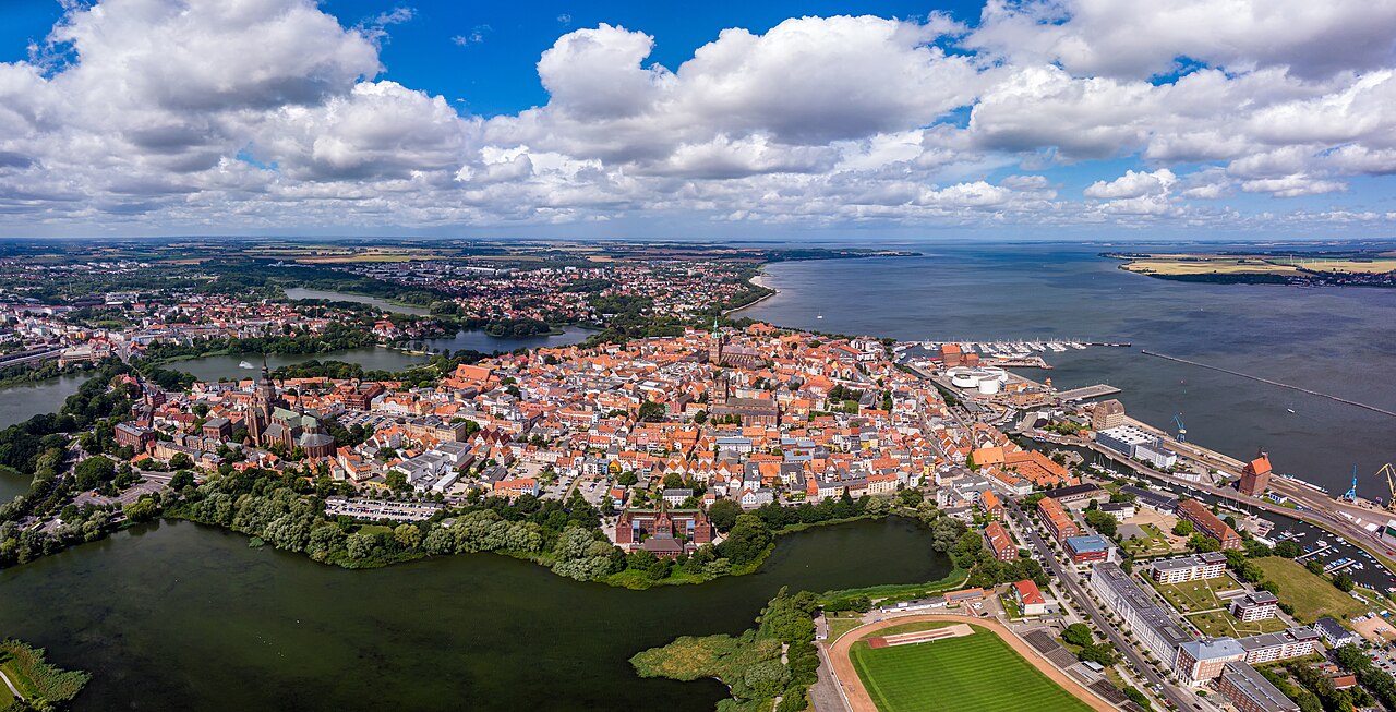 Stadtansicht von Stralsund