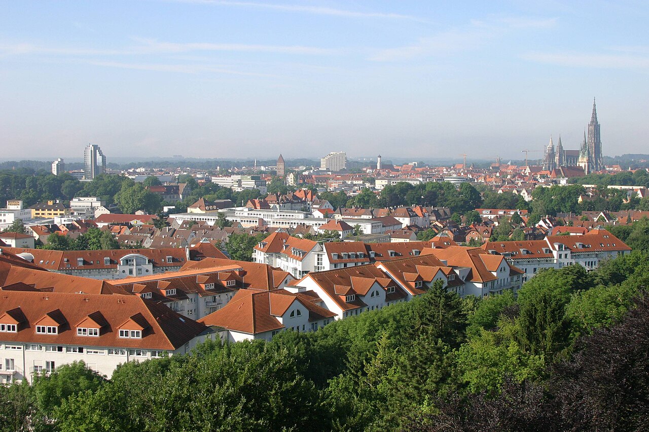 Stadtansicht von Ulm