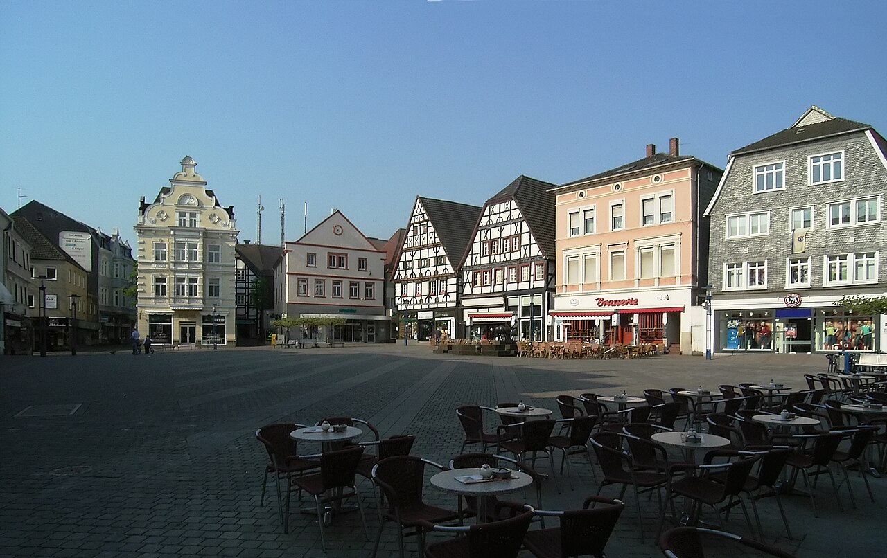 Stadtansicht von Unna